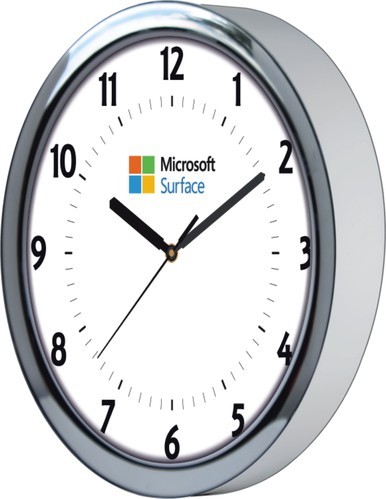 Clock with Logo